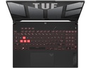 Laptop Asus TUF A16 FA607NUG-RL216, Ryzen 7-7445HS 3.6/4.7GHz, | 16” WUXGA 144Hz| Ram 16Gb DDR5 | SSD 512Gb  | Nvidia RTX4050 6GB | Teclado Español | Win. 11H. (Mochila+Mouse Gaming).