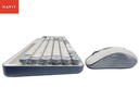 Teclado + Mouse Inalámbrico Havit KB832GCM-SP, Rainbow, Gris.