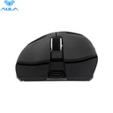 Mouse Gaming Aula SC620, Tri-Mode (Wired+BT/+Wireless), 10k dpi, RGB, Recargable, Black.