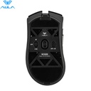 Mouse Gaming Aula SC620, Tri-Mode (Wired+BT/+Wireless), 10k dpi, RGB, Recargable, Black.