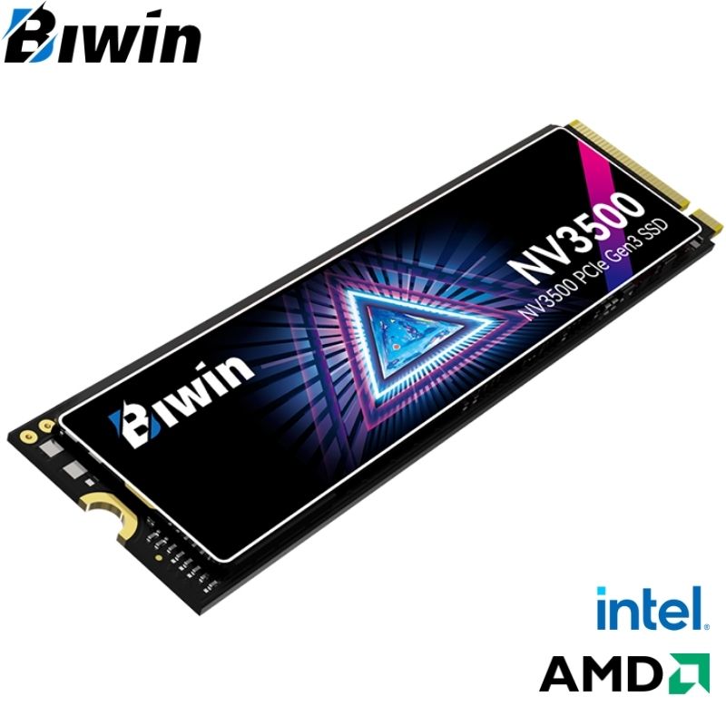 Unidad de Estado Solido Biwin NV3500, M.2 512GB NVMe, PCIe. Gen. 3x4.