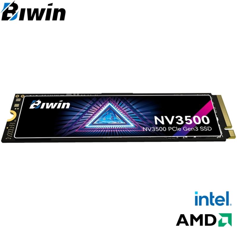Unidad de Estado Solido Biwin NV3500, M.2 512GB NVMe, PCIe. Gen. 3x4.
