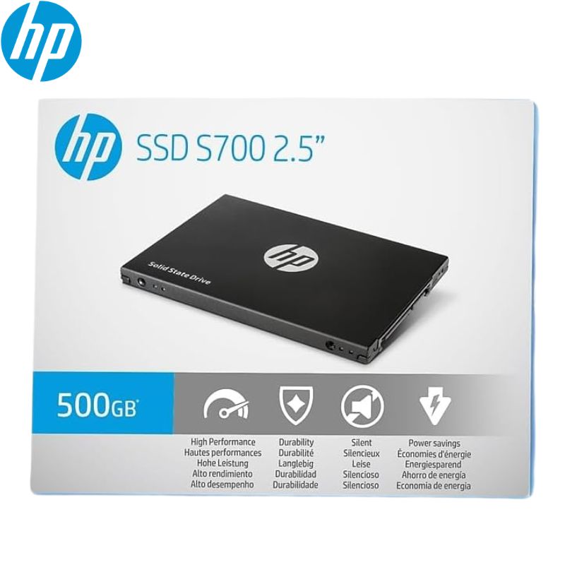Unidad de Estado Solido HP S700, 500Gb 2.5 Sata, 6.0 Gb/s, 2.5", 7mm.