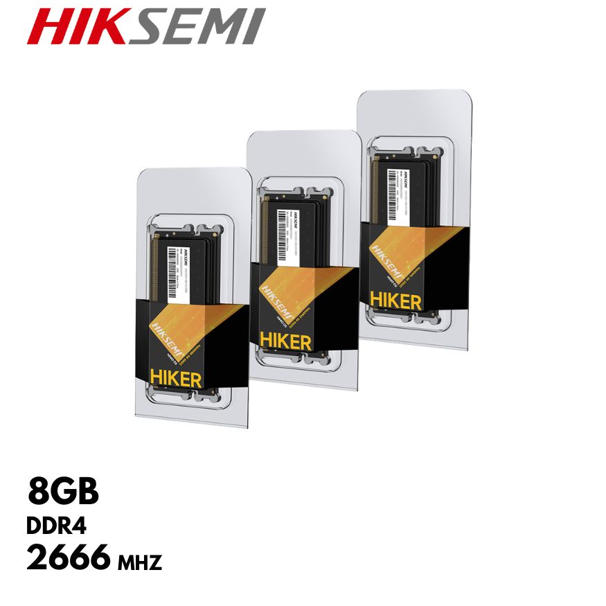 Memoria Ram SODIMM Hiksemi  Hiker 8GB DDR4-2666MHZ, CL19, 1.2V, HSC408S26Z1