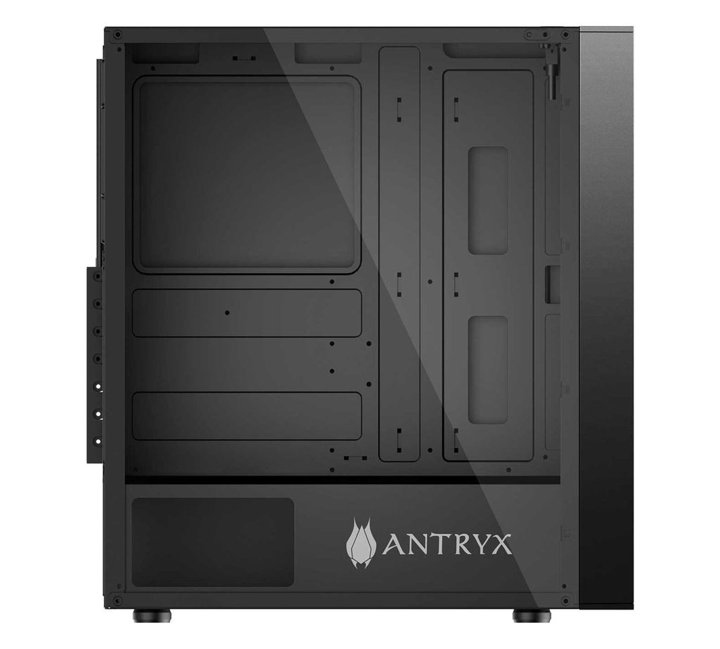 Case C/Fuente B500w ANTRYX XTREME NC-253, C/Cinta Led, Vidrio Templado.