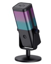 Micrófono Havit GK65, Cardioide, RGB, White, USB.