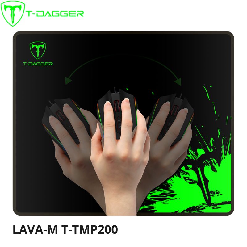 Mouse Pad Gaming T-Dagger LAVA - M, 36x30cm