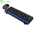 Combo T-Dagger 2 en 1, Teclado MAIN FORCE + Mouse IMPERIAL, Switch Brown, Español, Black.