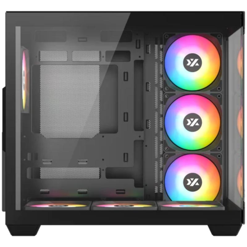 Case Adata XPG VALORMESHMT, Vidrio Templado, S/Fuente USB 3.0, Black.
