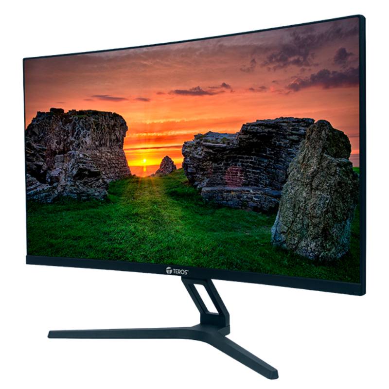 Monitor Curvo Teros TE-2732S, 27" FHD, VA, 100Hz, HDMI, VGA, VESA, AMD Freesync.