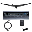 Monitor curvo gaming TEROS TE-3218G, 31.5" QHD VA, 180Hz, 1ms, HDMI, DP, Audio out