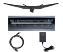 Monitor curvo gaming TEROS TE-3218G, 31.5" QHD VA, 180Hz, 1ms, HDMI, DP, Audio out