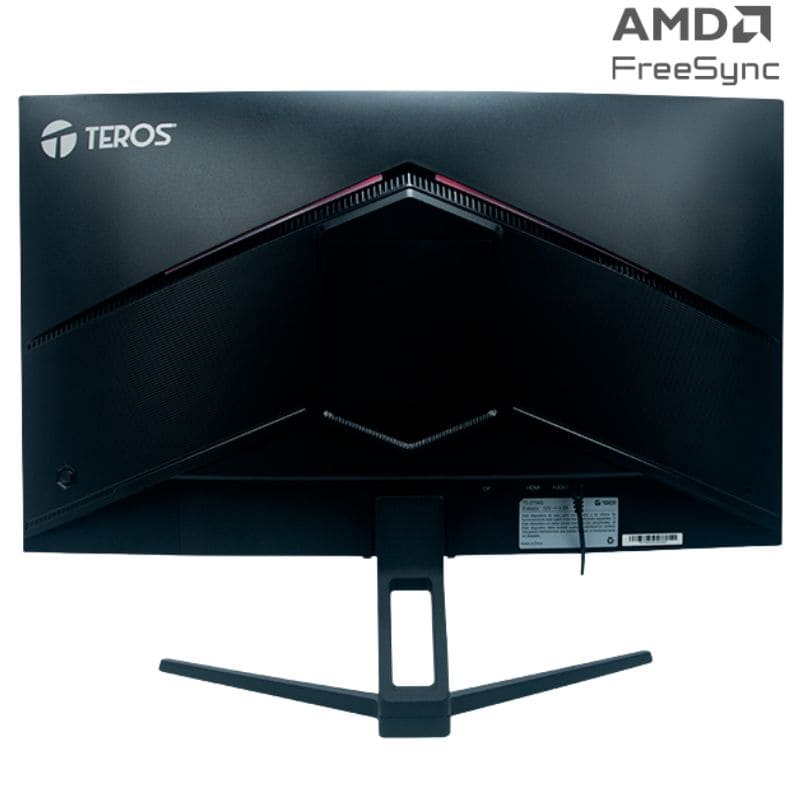 Monitor curvo TEROS TE-2734S, 27" FHD VA, 144HZ, 1MS, HDMI, DP, Audio out.