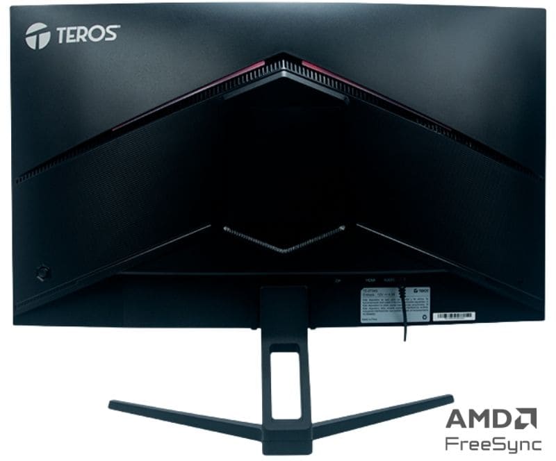 Monitor curvo TEROS TE-2734S, 27" FHD VA, 144HZ, 1MS, HDMI, DP, Audio out.