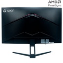 Monitor curvo TEROS TE-2734S, 27" FHD VA, 144HZ, 1MS, HDMI, DP, Audio out.