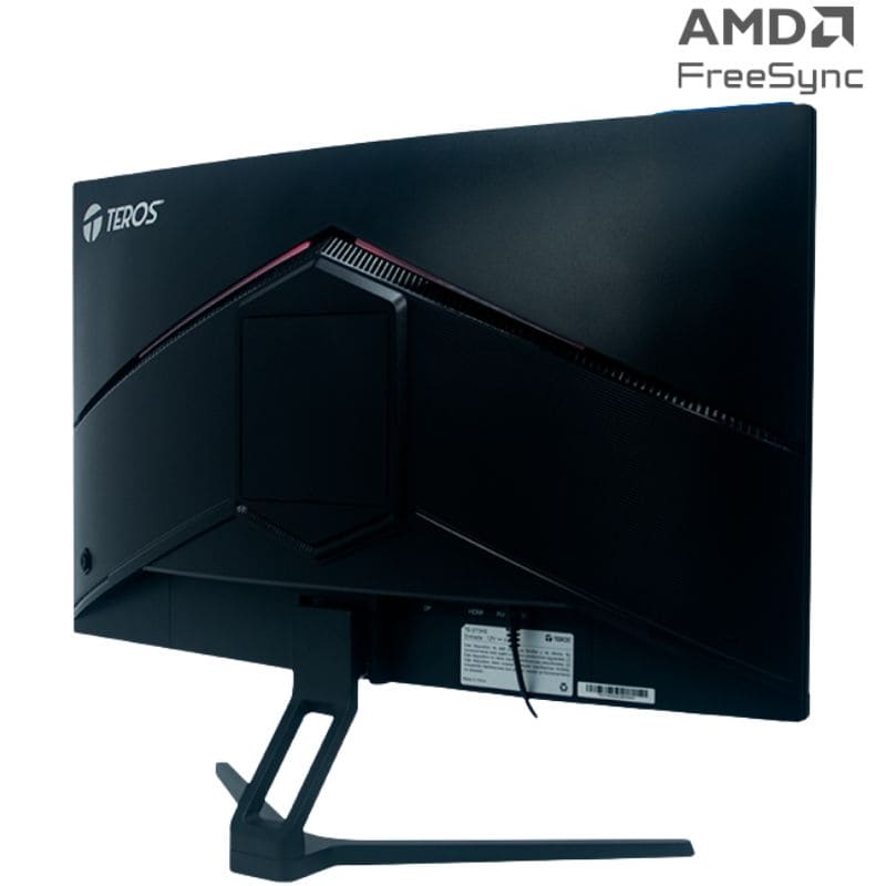 Monitor curvo TEROS TE-2734S, 27" FHD VA, 144HZ, 1MS, HDMI, DP, Audio out.