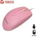 Mouse Óptico Teros TE-1221S, 1000dpi, USB, 3 Botones