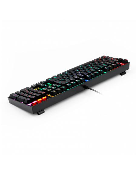 Teclado Redragon K551RGB MITRA black, Switch Red, Español