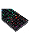 Teclado Redragon K551RGB MITRA black, Switch Red, Español