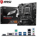 Motherboard MSI PRO B650M-B, Chipset AMD B650, Socket AMD AM5, mATX