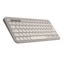 Teclado Inalámbrico LOGITECH K380 Multi-Device Bluetooth Almond Milk SP.