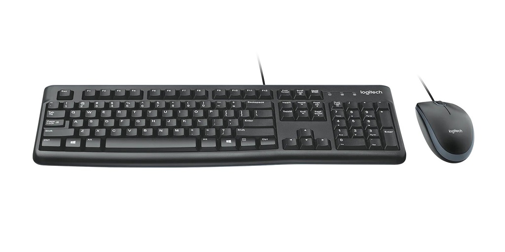 TECLADO Y MOUSE LOGITECH MK120 CABLE USB