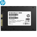 Unidad de Estado Solido HP SSD, S700 500GB 2.5 SATA, 6.0 GB/S, 2.5", 7mm.
