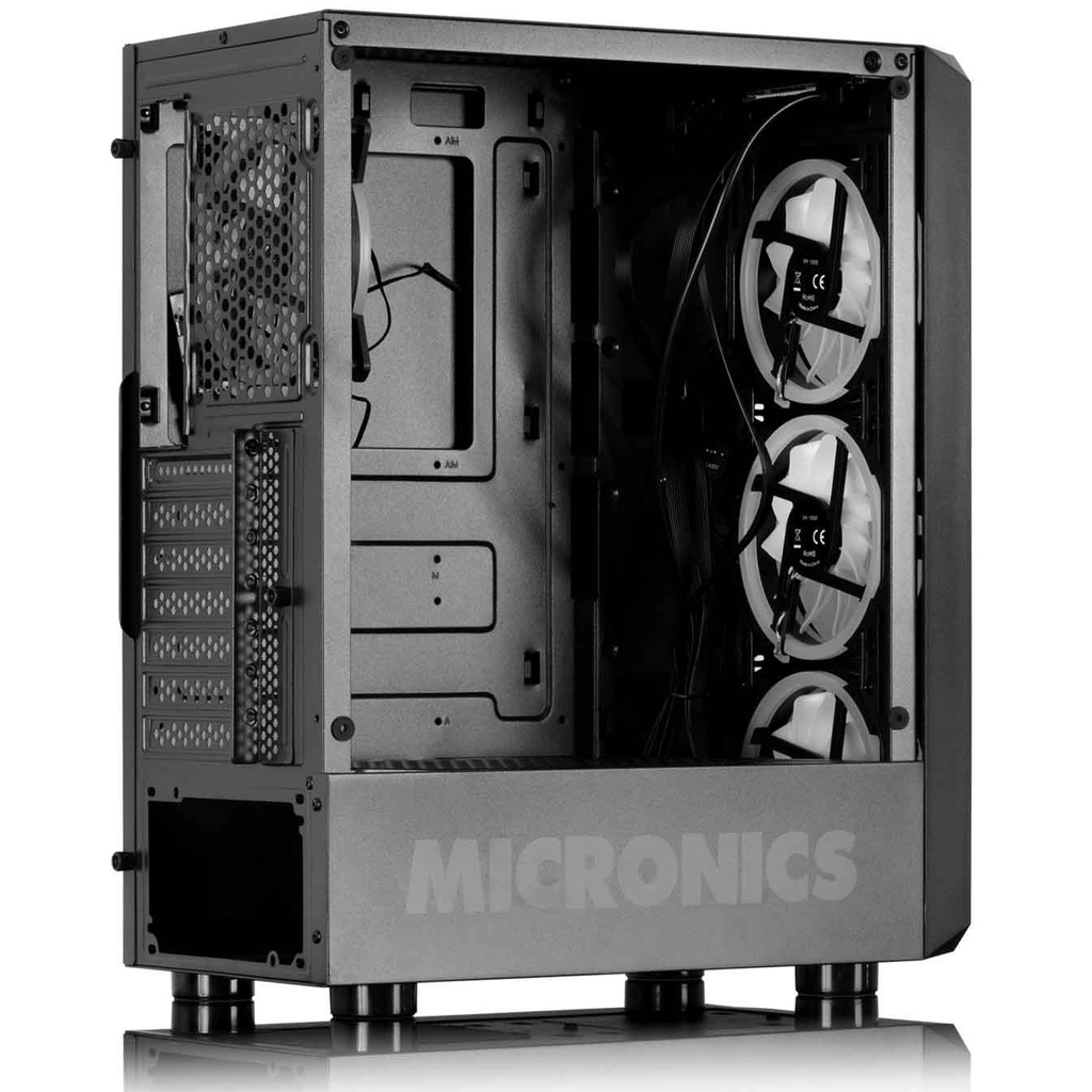 CASE MICRONICS FURIOUS (FIGHTER) USB 3.0 X4FAN RGB