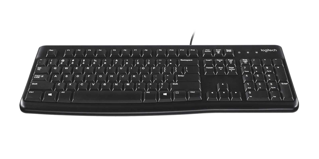 TECLADO LOGITECH K120 USB SP NEGRO