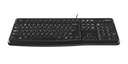 TECLADO LOGITECH K120 USB SP NEGRO