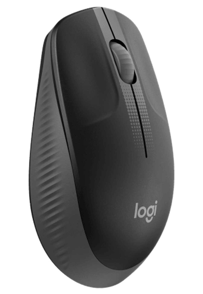 Mouse LOGITECH M190 Inalámbrico Full-Size Charcoal (910-005334)