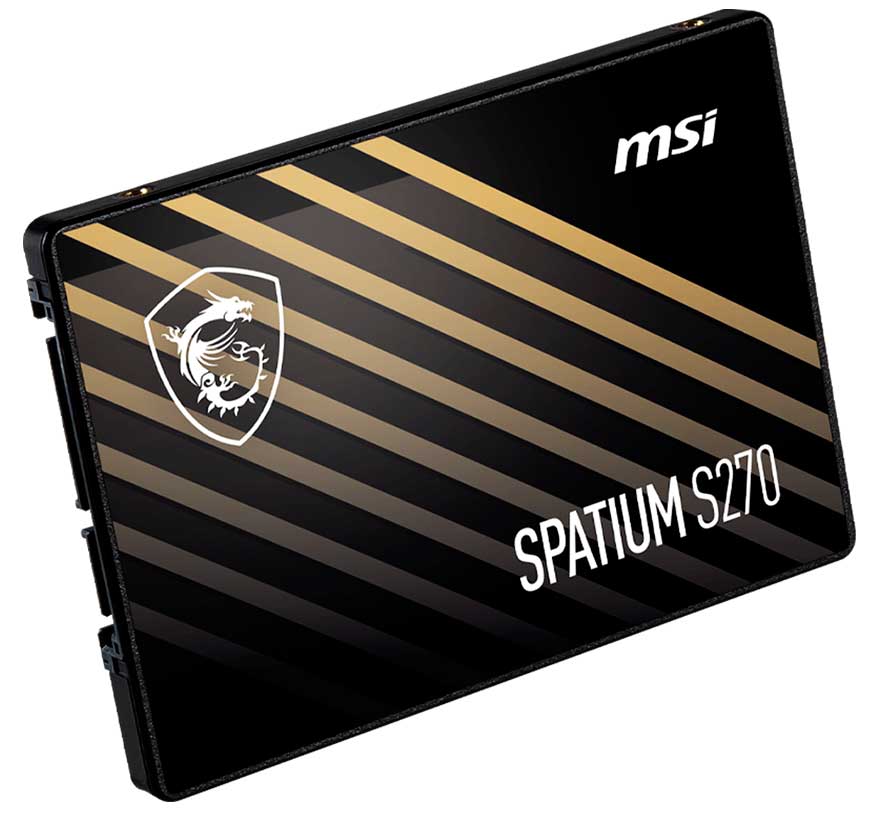 Unidad de Estado Solido MSI SPATIUM S270 SATA 2.5&quot; 480GB, SATA III 6.0 Gbps