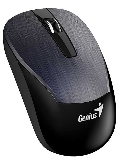 Mouse GENIUS ECO-8015 Inalámbrico Blueeye Recargable Chocolate