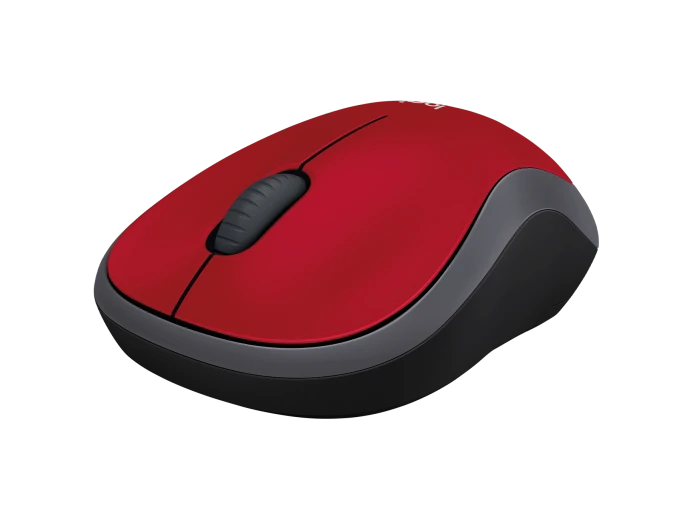 Mouse LOGITECH M185 Wireless Red