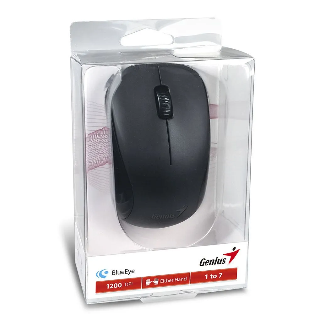 Mouse GENIUS NX-7000 Wireless Blueeye Black