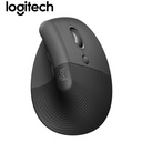 Mouse Logitech Lift Vertical Ergonomic, Wireless/Bt, Black.