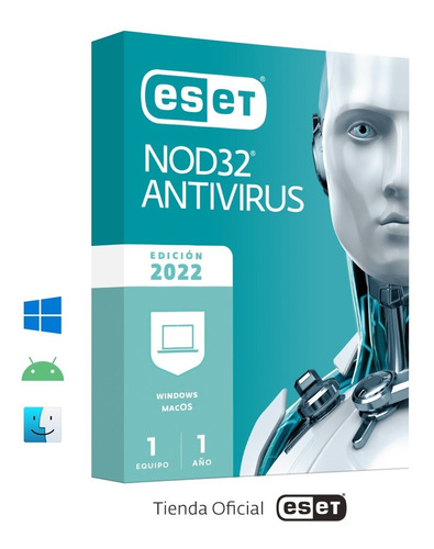 Antivirus Eset NOD 32 2022 1pc