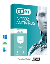 [S11010207] Antivirus Eset NOD 32 2022 1pc