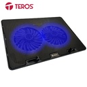 Cooler Para Notebook TEROS TE-7020N / 15.6&quot; / 2 Fan de 12CM