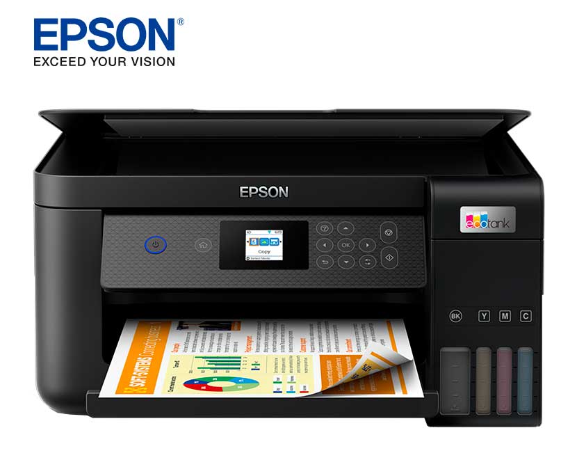 Impresora Multifuncional EPSON EcoTank L4260, imprime/escanea/copia, Wi-Fi/USB 2.0, Duplex.