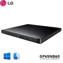 Lectora DVD SuperMulti LG GP65NB60, Externo, 8X, USB 2.0.