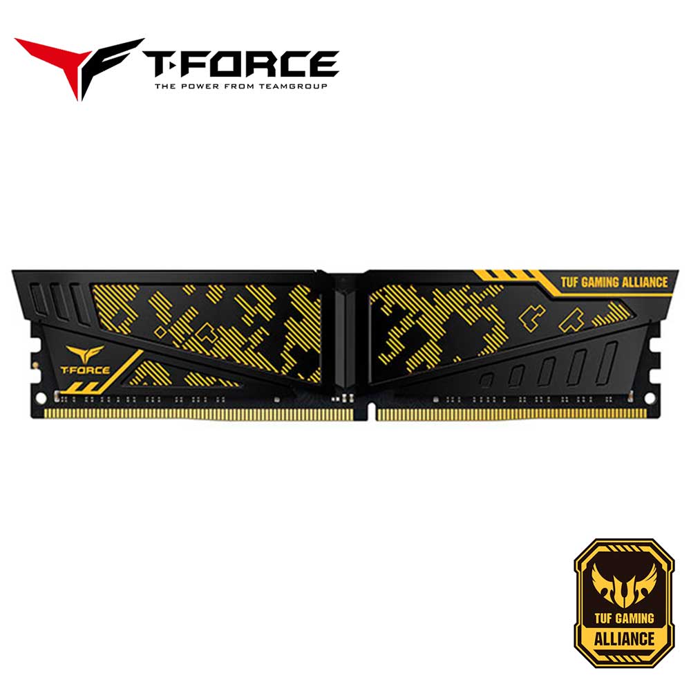 Memoria RAM  TEAMGROUP T-Force Vulcan TUF, 8GB DDR4-3200 MHz, CL16, 1.35V