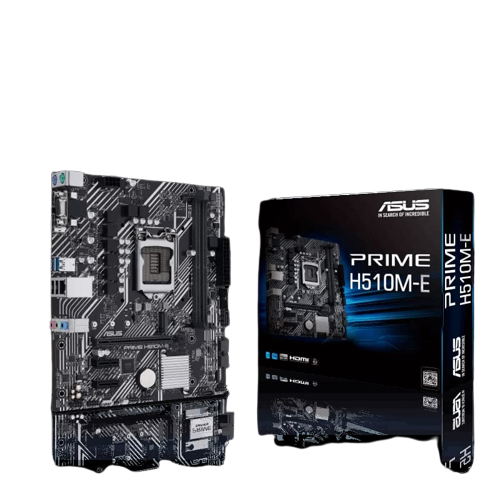 MOTHERBOARD ASUS PRIME H510M-E INTEL H510 LGA1200, VGA, HDMI, DP, LAN, USB 3.2 GEN1, M-ATX