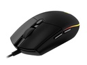 Mouse Logitech G203 LIGHTSYNC, Optical, 8k dpi, RGB, Black.