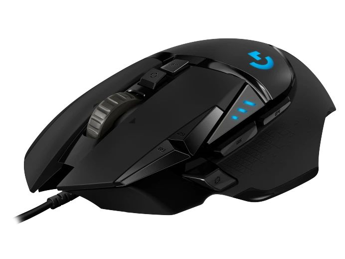 Mouse Logitech LIGHTSYNC G502 Hero, 25Kdpi, RGB, Black.