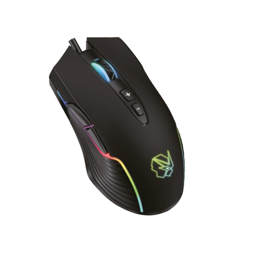 Mouse Gaming VANDROX CRACKED | 6400dpi | RGB | 7 Botones.