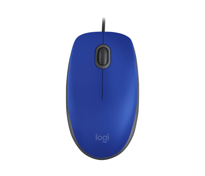 Mouse LOGITECH M110 Silent Óptico Blue, USB.