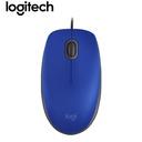 Mouse LOGITECH M110 Silent Óptico Blue, USB.