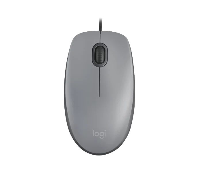 Mouse LOGITECH M110 Silent Óptico Silver, USB.