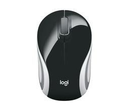 [910-005459] Mouse Logitech M187 Mini Inalámbrico, Refresh Black.